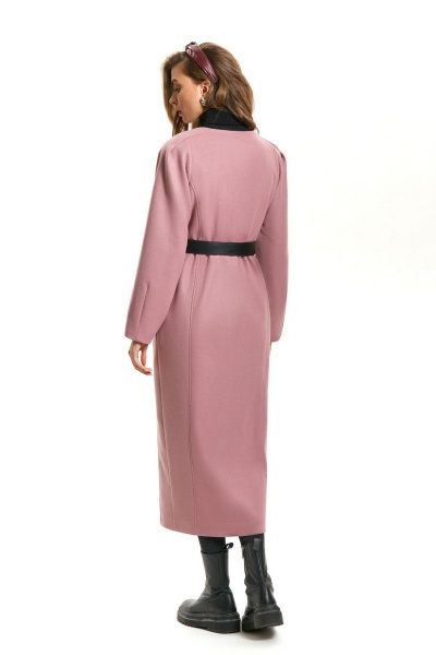 Пальто TEZA 1430 розовый - фото 6