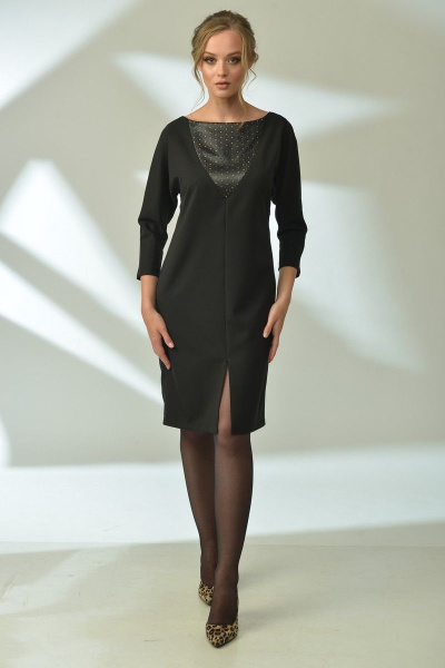 Платье MAX 4-019 черный - фото 2