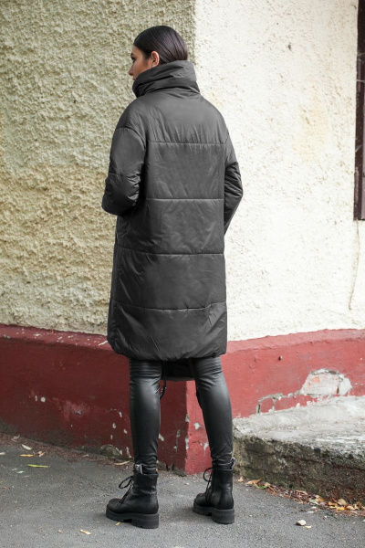 Пальто DOGGI 6280 черный - фото 2