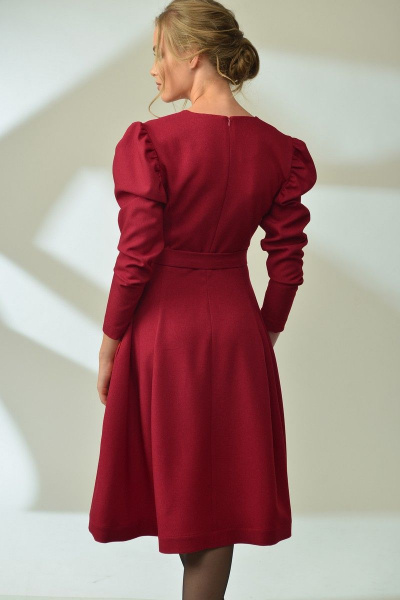 Платье MAX 4-017 красный - фото 4