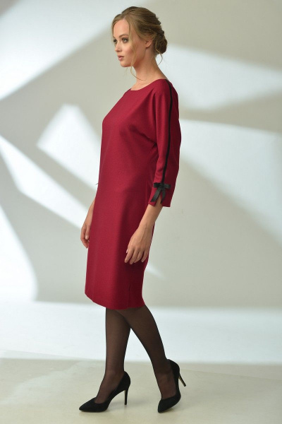 Платье MAX 4-018 малиново-красный - фото 2