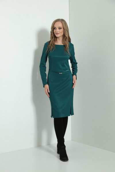 Платье AMORI 9504 зеленый - фото 1