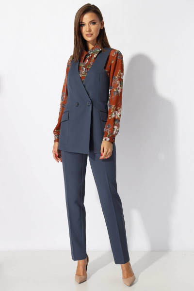 Блуза, брюки, жилет Mia-Moda 1191 - фото 1