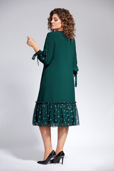 Платье Милора-стиль 812 зеленый - фото 2