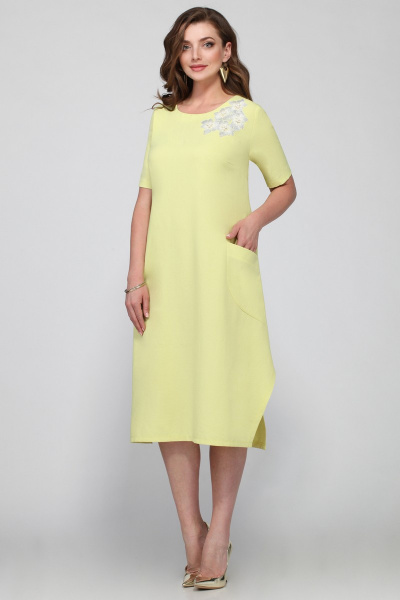 Платье Matini 3.1198 желтый - фото 1