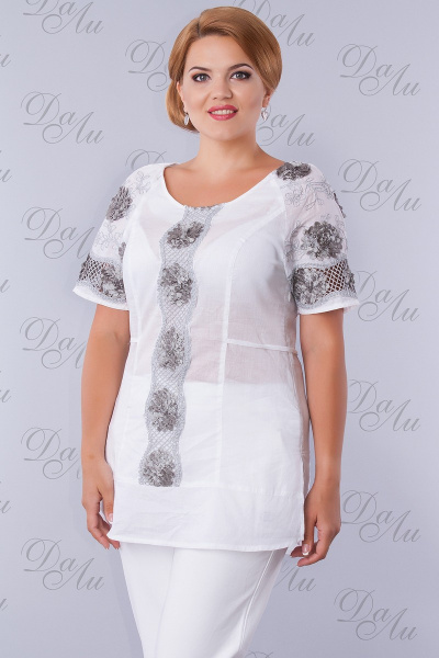 Блуза DaLi 208 белый - фото 1