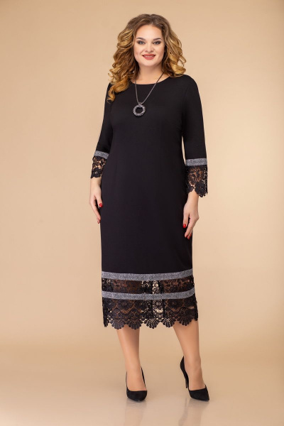 Платье Svetlana-Style 1433 черный - фото 1