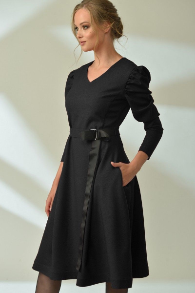 Платье MAX 4-017 черный - фото 3