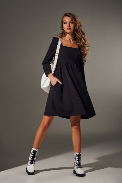 Платье Andrea Fashion AF-62 черный - фото 1