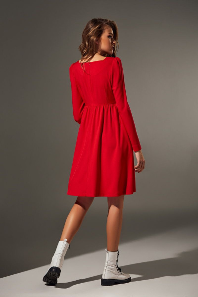 Платье Andrea Fashion AF-62 красный - фото 3