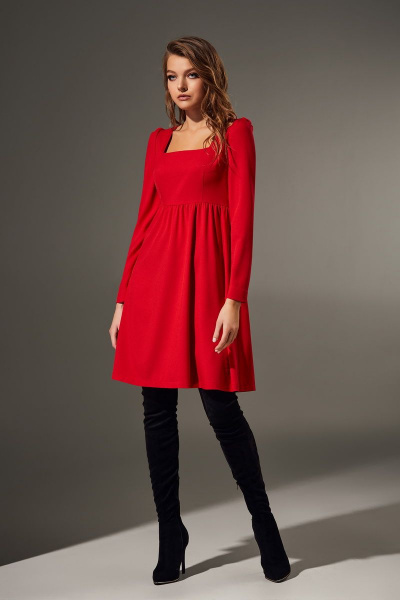 Платье Andrea Fashion AF-62 красный - фото 1