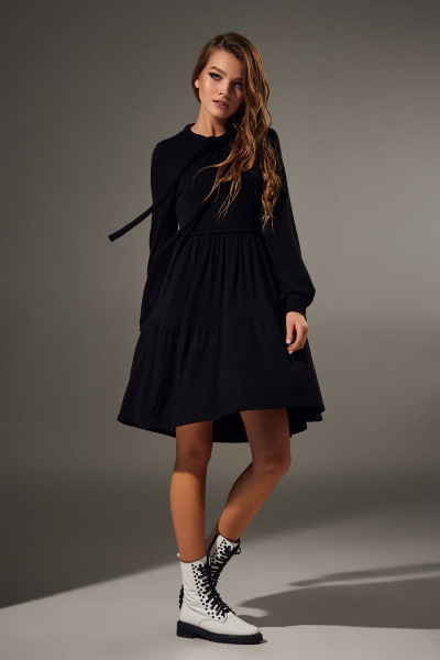 Платье Andrea Fashion AF-65 черный - фото 2