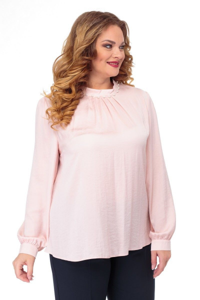 Блуза Anelli 611 розовый - фото 8