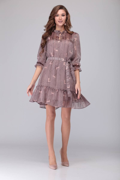 Платье Verita 1270.2 розовый - фото 1