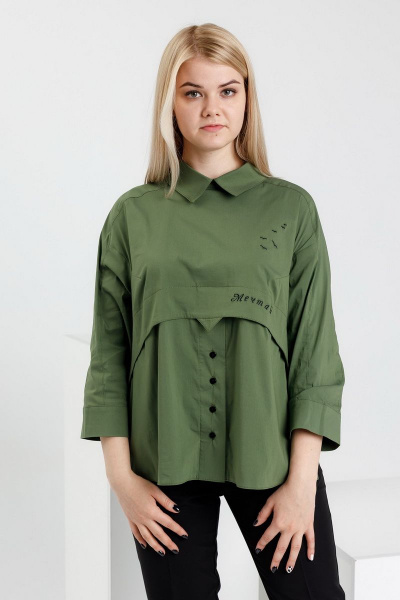 Блуза YFS 754 зеленый - фото 1