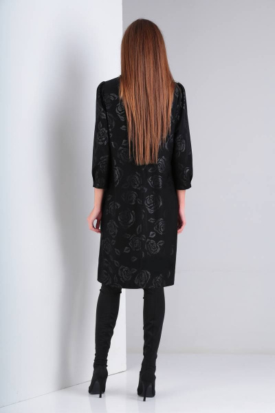 Платье Viola Style 0942 черный - фото 2