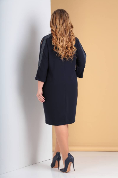 Платье Moda Versal П2125 т.синий - фото 2