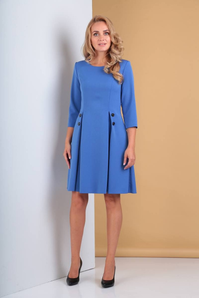 Платье Moda Versal П2220 голубой - фото 1