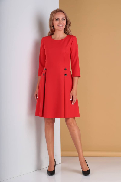 Платье Moda Versal П2220 красный - фото 1