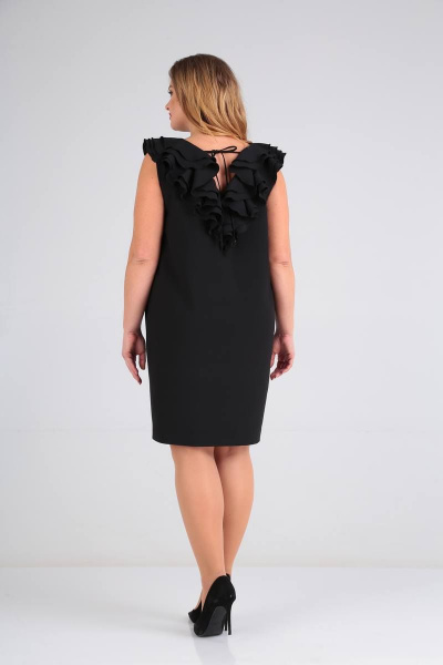 Платье SVT-fashion 458 черный - фото 2
