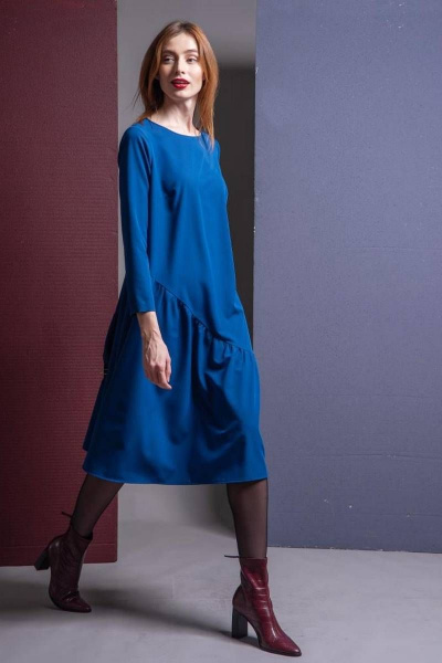 Платье Ivera 915 синий - фото 1