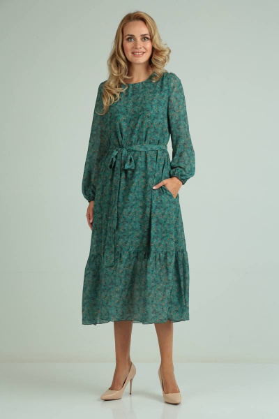 Платье SVT-fashion 545 зеленый - фото 1