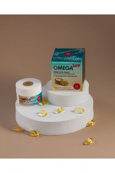 Крем для лица Belkosmex OMEGA 369 Крем для лица для сухой и чувствительной кожи - фото 3