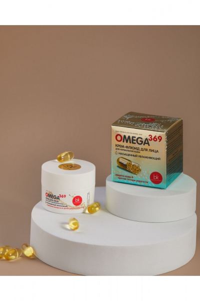 Крем для лица Belkosmex OMEGA 369 Крем-флюид для лица для нормальной кожи - фото 3