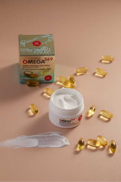 Крем для лица Belkosmex OMEGA 369 Крем-флюид для лица для нормальной кожи - фото 2