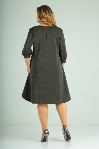 Платье SVT-fashion 481 оливка - фото 2