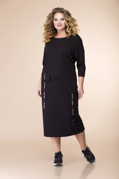 Платье Romanovich Style 1-2083 черный - фото 3