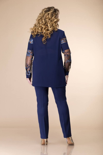 Блуза, брюки Romanovich Style 2-2079 синий - фото 2