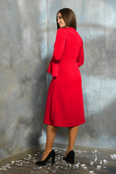 Платье JeRusi 20117 красный - фото 2
