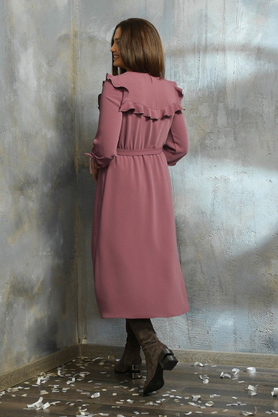 Платье JeRusi 20119 грязно-розовый - фото 6