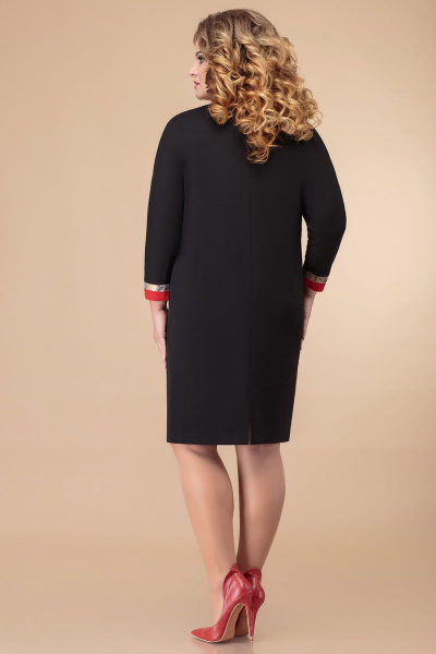 Платье Svetlana-Style 1473 черный+красный - фото 3