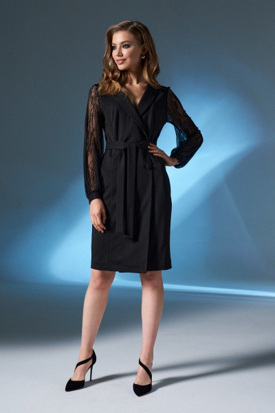 Платье Prestige 3995/170 черный - фото 5