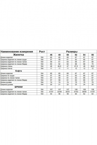 Брюки, жилет, худи Диомант 2007 беж - фото 6