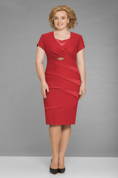 Платье Nadin 1111/red - фото 1