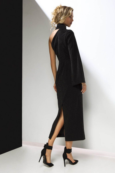 Платье LaVeLa L10065 черный - фото 2