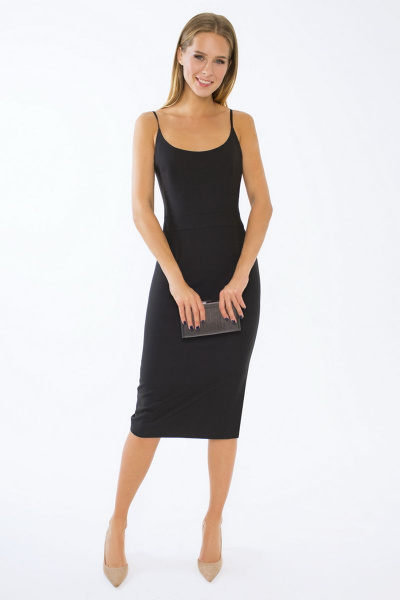 Платье LaVeLa L10212 черный - фото 1