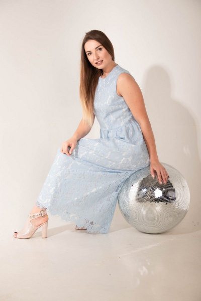 Платье VG Collection 180 голубой - фото 1