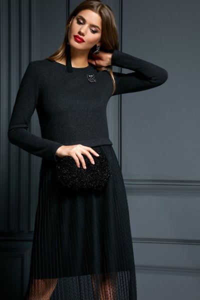 Платье AYZE 1850 черный - фото 3
