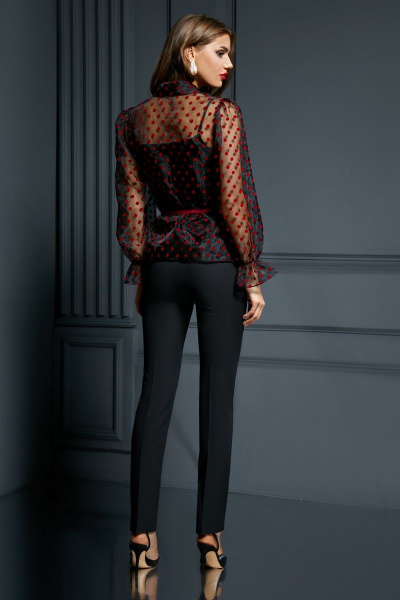 Блуза, брюки, топ AYZE 1862 черный - фото 4
