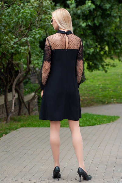Платье Achosa 2469 черный - фото 7