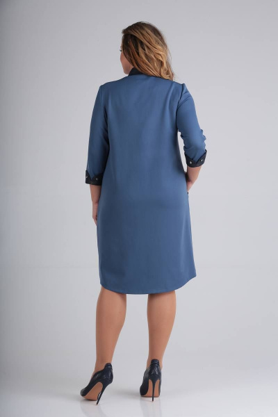 Платье SVT-fashion 527 голубой - фото 2