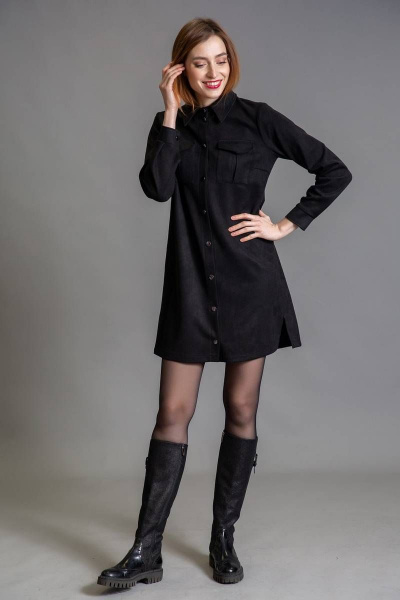 Платье Ivera 926 черный - фото 1