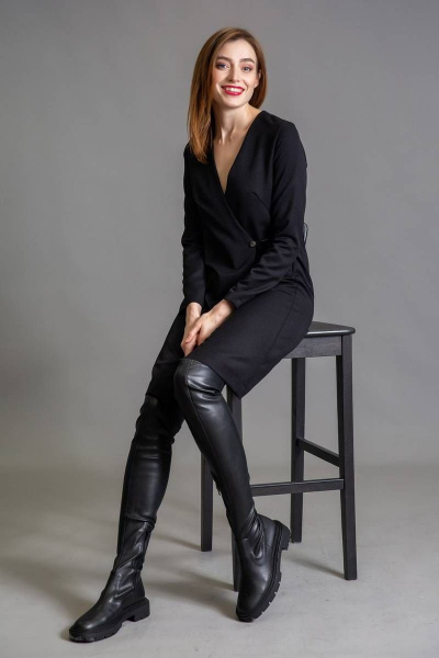 Платье Ivera 918 черный - фото 2