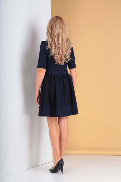 Платье Moda Versal П1833 темно-синий - фото 6