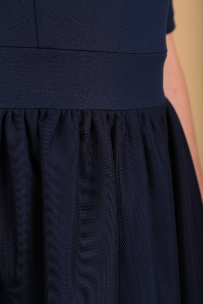 Платье Moda Versal П1833 темно-синий - фото 9