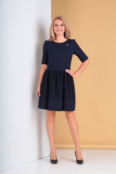 Платье Moda Versal П1833 темно-синий - фото 1